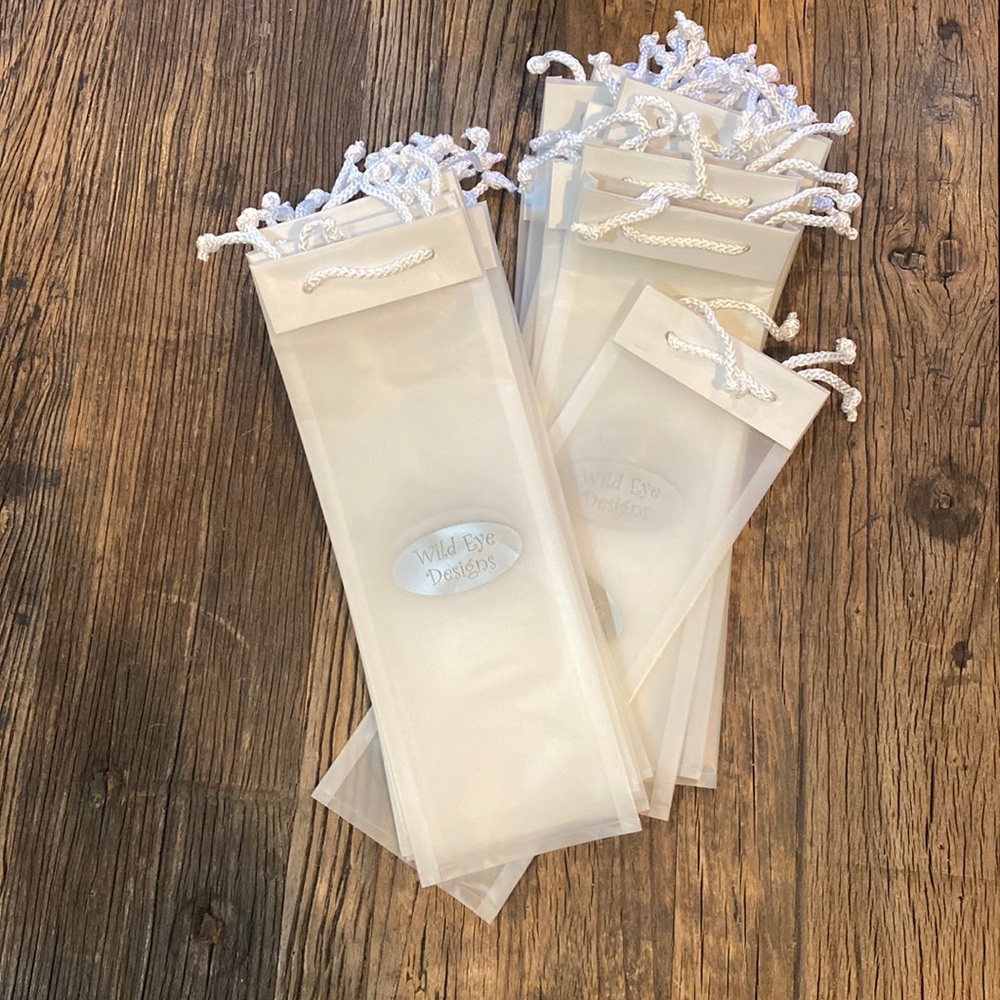 New, never used decorative bags